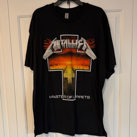 Gildan Other - Black Metallica Master Of Puppets Graphic T-Shirt 2X